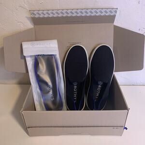 Rothy's Original Slip-On Sneaker Black Women's size 5